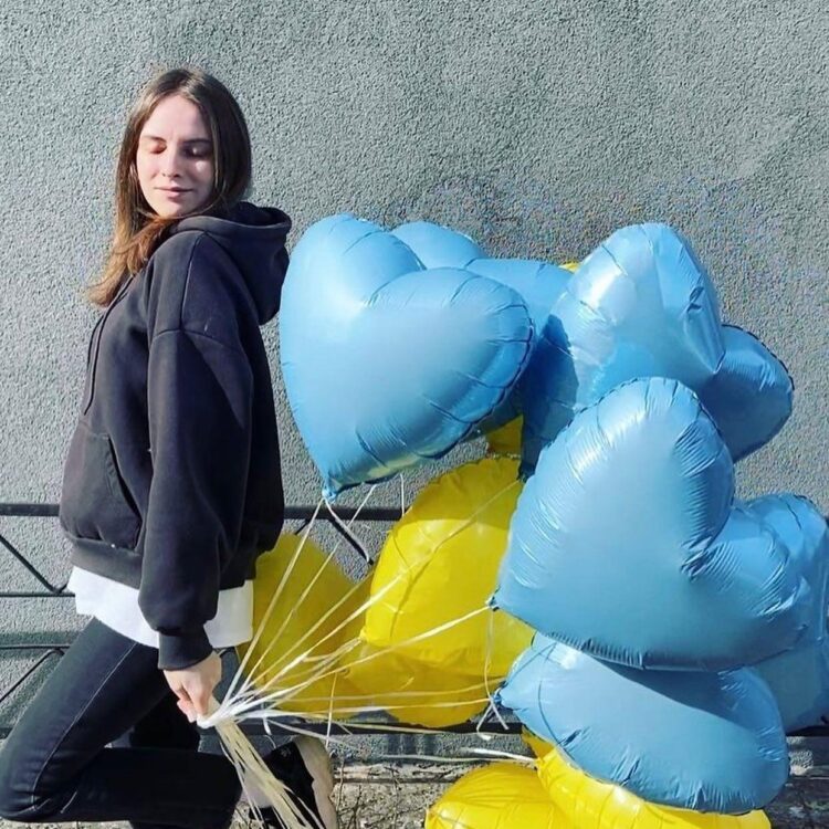 Набір гелієвих повітряних кульок з доставкою по Києву