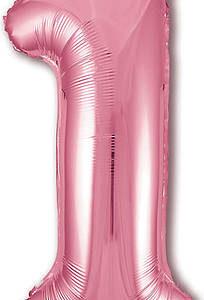 Кулька цифра  AGURA-АГ 1 фламінго slim (УП)