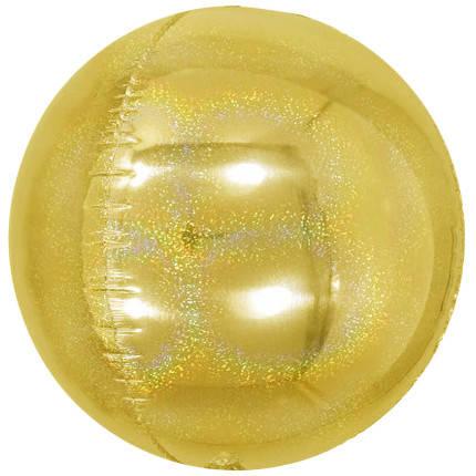 Кулька сфера  КИТАЙ-КТ Голографія золото (УП)
